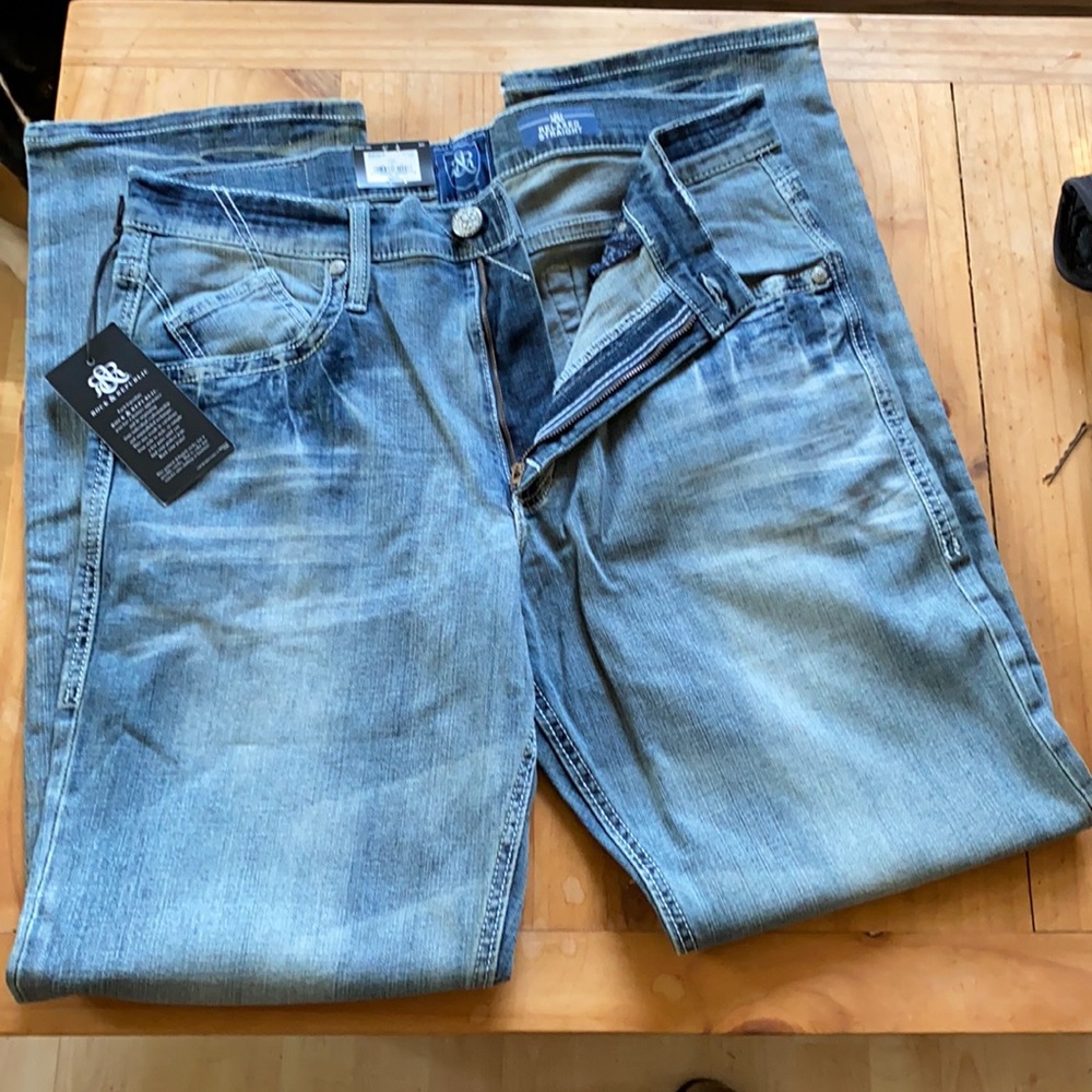 Rock & Republic Relaxed Fit Straight Leg Jeans